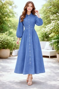 فستان كابوي • قياس ٤٠-٤٨ • توصيل طوز وكركوك