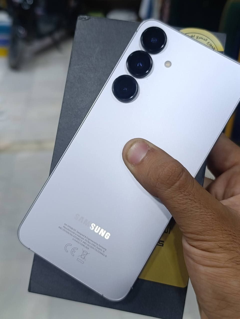 يارزاق
متاح سامسونج S25+ بلاص
ذاكرة 512/12 
ملحقات كامله وكالة
نظافة 100%

 السعر  990
 *********** 
***********
 مكاني طويريج يتوفر توصيل بابل كربلاء
