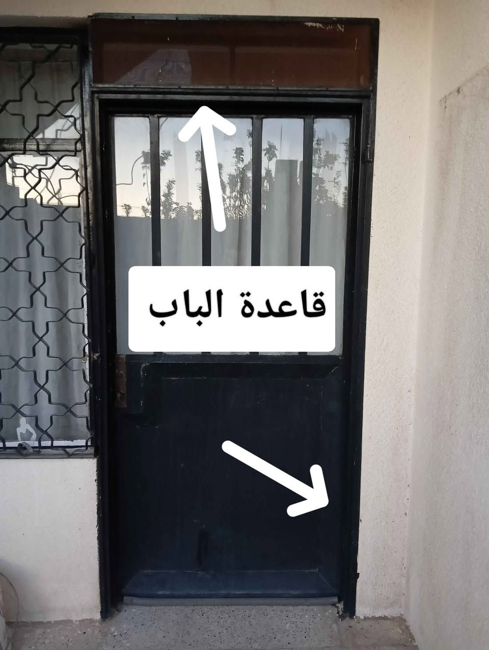 باب حديد وزن ثقيل للبيع السعر 120 الف مع القاعدة 
بدون القاعدة 80 ألف ( فقط الباب ) 

الارتفاع : مترين 
العرض : متر  

المكان الموصل/ الحدباء 

للاستفسار والطلب مراسلة الصفحة أو الاتصال على الرقم   *********** متوفر واتساب موصل, نينوى
