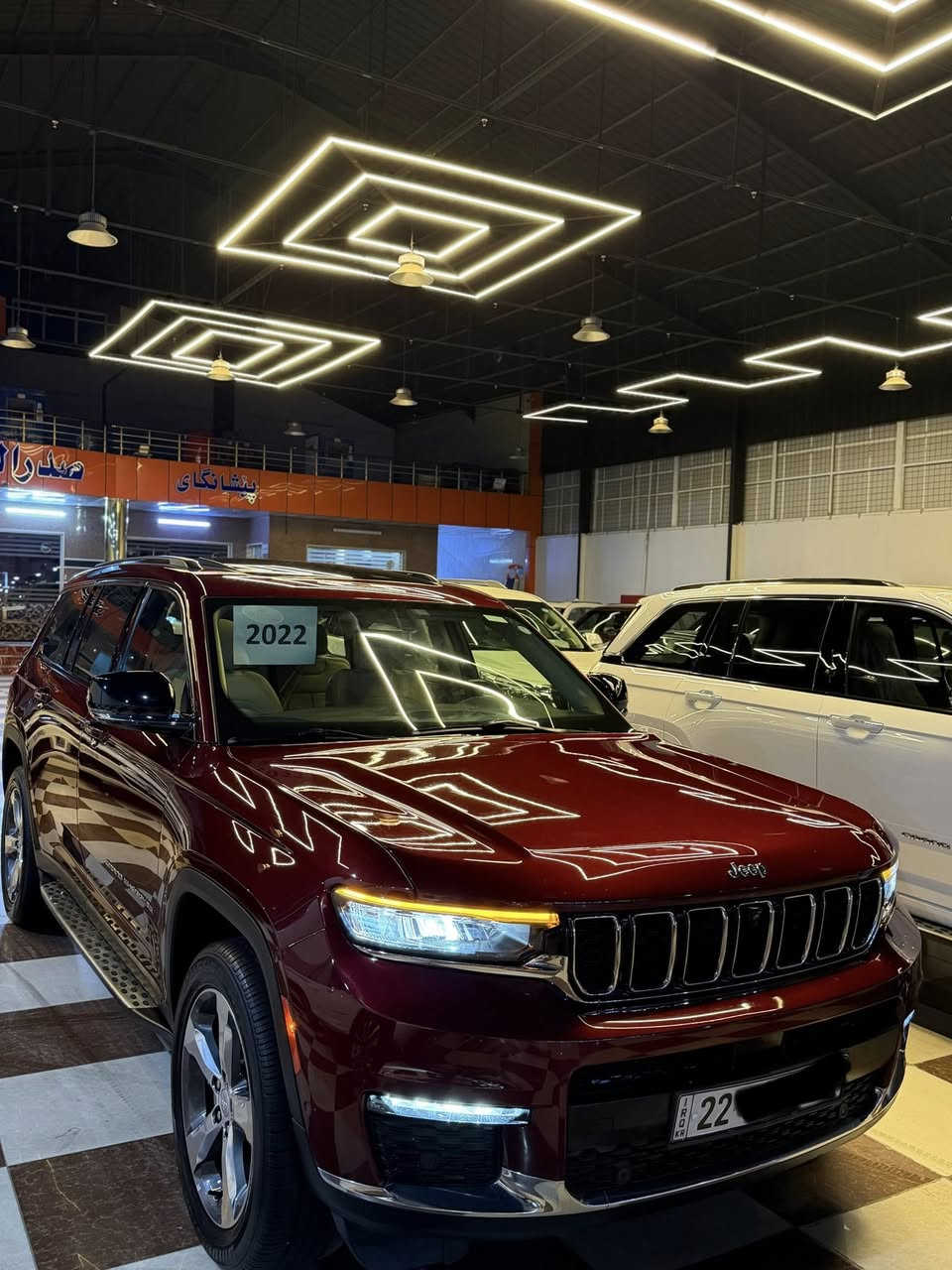 JeeP Limited Plus 2022
وكالة هارلم فول مواصفات 

عداد المسافات: 77000mi

المواصفات: فول مواصفات ١/١ 

5كامرات (360درجة)
بردات جانبية بلادية
6سلندر (3.6)
بصمة
رادار امامي وخلفي وجانبي
بانوراما
كراسي جلد 
كراسي كهرباء
كراسي تدفئة-تبريد
كراسي خزن(ميموري)
تشغيل عن بعد
#شاشة كبيرة
#نظام_خرائط(نظام ملاحة)_Navigatio
#نظام_زاوية_التوجيه
شاشة عرض الاعطال
صندوك كهرباء 
استيرن كهرباء
استيرن تدفئة
شفتات كير بالاستيرن
نظام إطفاء المحرك فقط عند الوقوف واعادة تشغيل المحرك عند المشي AUTO START
نظام تزحلق
فور ويل
متعدد أنظمة القيادة (ثلجي, رمالي,طيني,صخري)
دبل كير(عادي+اوتوماتيك)
ناقل حركة ٨ نمر
نظام سبورت 
نضام اقتصادي ECO
دبل حساس(امامي+خلفي)
مري كهرباء (شفط) AUTO
#مري_قلاب
#مري_جانبي_تدفئة
#مرايا_جانبية_حساسة_للضباب_تعمل_تلقائياً وبعد هواية مواصفات ماتنذكر…

سيارة كفالة عامة جديدة

المكان اربيل للاستفسار :
***********
***********
