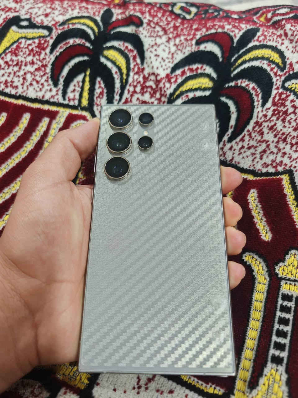 سامسونغ 24التراا (شرق أوسط)
نضافهه 100/100
لون تيتانيوم🔥🔥
ذاكره. 256
كامل ملحقات
گيبل بعده ممفتوح 
صار شهرين من انفتح من كارتون بعده بضمانه
سعرر(1150)وبي مجال قليل
(***********)
(ميسان)
