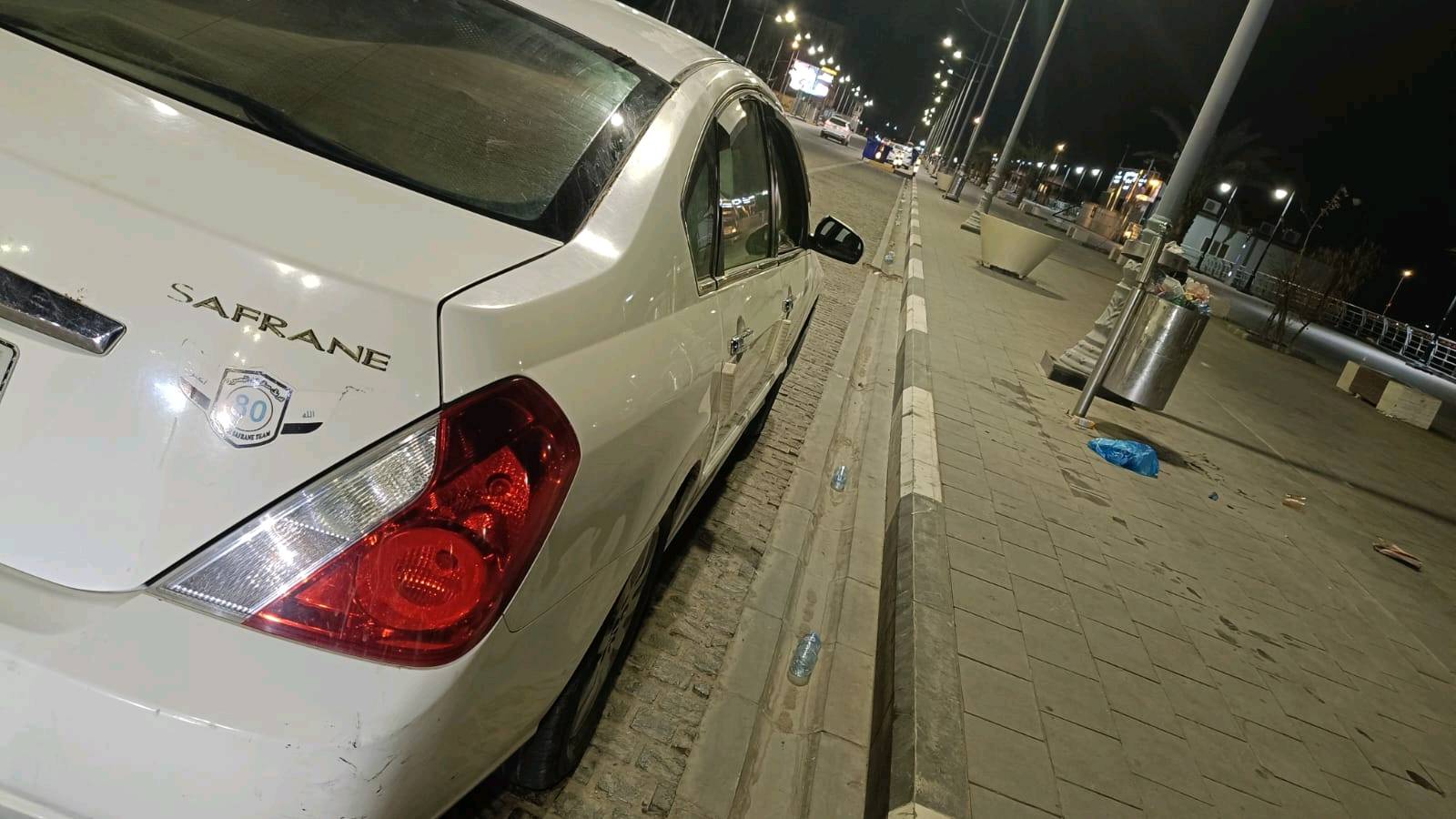 رينو سفران مديل 9 أربعة سلندر سياره رقم نكليزي بسمي العنوان البصره الجبيله 