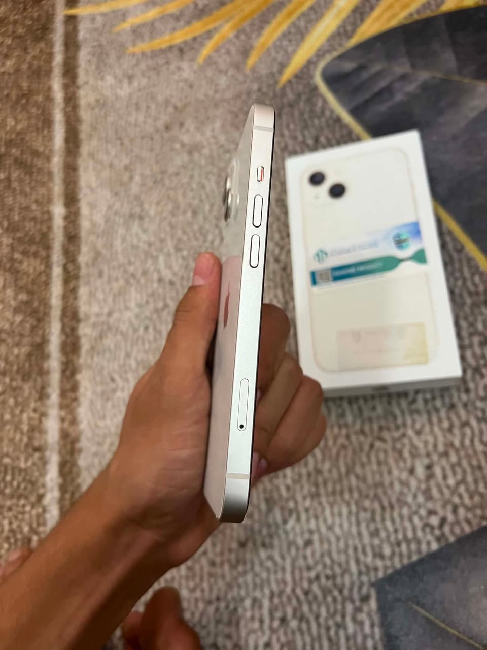 السلام عليكم أيفون ١٣ عادي ذاكره ١٢٨. بطاريت ٩٠ جهاز شرق اوسط وتر بروف الجهاز نضيف بمعنه الكلمه كامل ملحقات السعر ٤٧٥ وبي مجال


**إذا كنت صاحب هذا الإعلان وتريد حذفه لأي سبب، رجاءا أرسل رسالة إلى الدعم الفني**