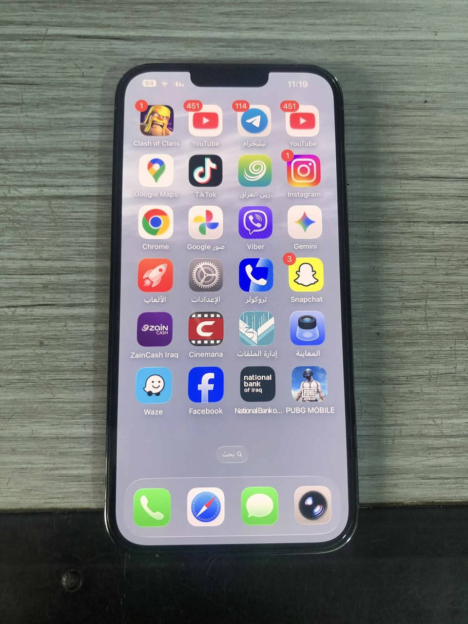 آيفون 13 برو ماكس ذاكرة 256 فووول نظافة ع الفحص تأخذه بطارية 87  كارتونه موجودة وياه السعر 650 متواجد فيس واتصال واتساب ***********
