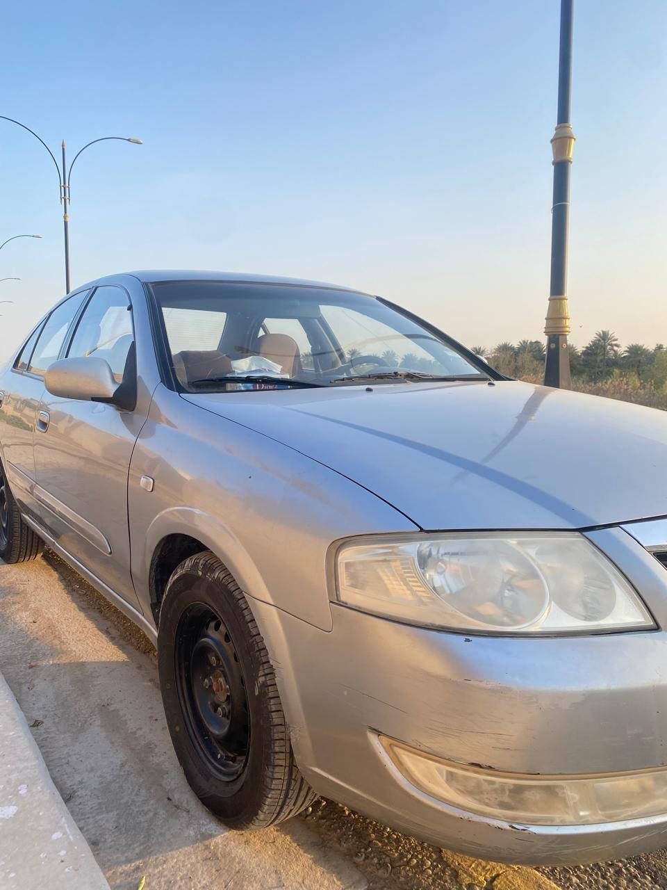 السلام عليكم 
سني كوري ٢٠٠٩ بيها الجاملغ الأمامي صبغ 
والباقي مكفول كير و محرك وتبريد  مضمونات 
السعر ٩٥ رقم صلاح الدين للإستفسار ***********
