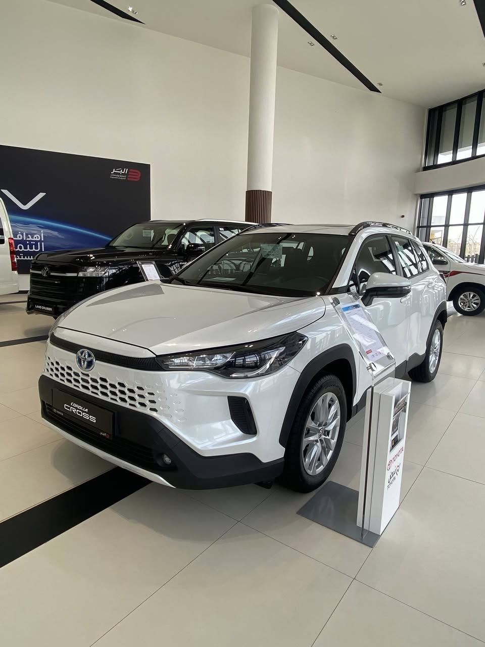 Corolla Cross hev 2025
كورلا كروس ٢٥ للبيع 
زيرو السيارة مماشية 
مقاعد قماش
فتحة سقف 
حساسات خلفي امامي 
كامرة 

٢ سنوات صيانة مجانية
٣ سنوات ضمان 
٨ سنوات ضمان بطارية
موقع السيارة   واسط الكوت
شركة البر وكيل تويوتا المعتمد في واسط  
للاستفسار والاتصال عبر الرقم واتساب 
***********
