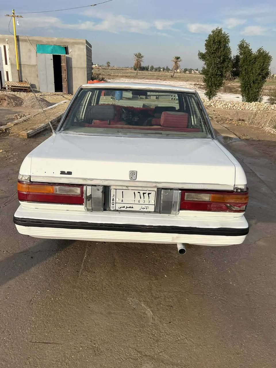 سوبر موديل 85 رقم انبار باسمنه  تحويل ثاني . مكفوله من الضربه   مكينه كير  كفاله كهربايات وتايرات حداديه كله جديد شرط  السعر ٣٤  بيهه مجال
سياره داخل كلش نضيف مصبوغه حزام جماليه 
مكاني ناصريه قلعه سكر
***********
***********
