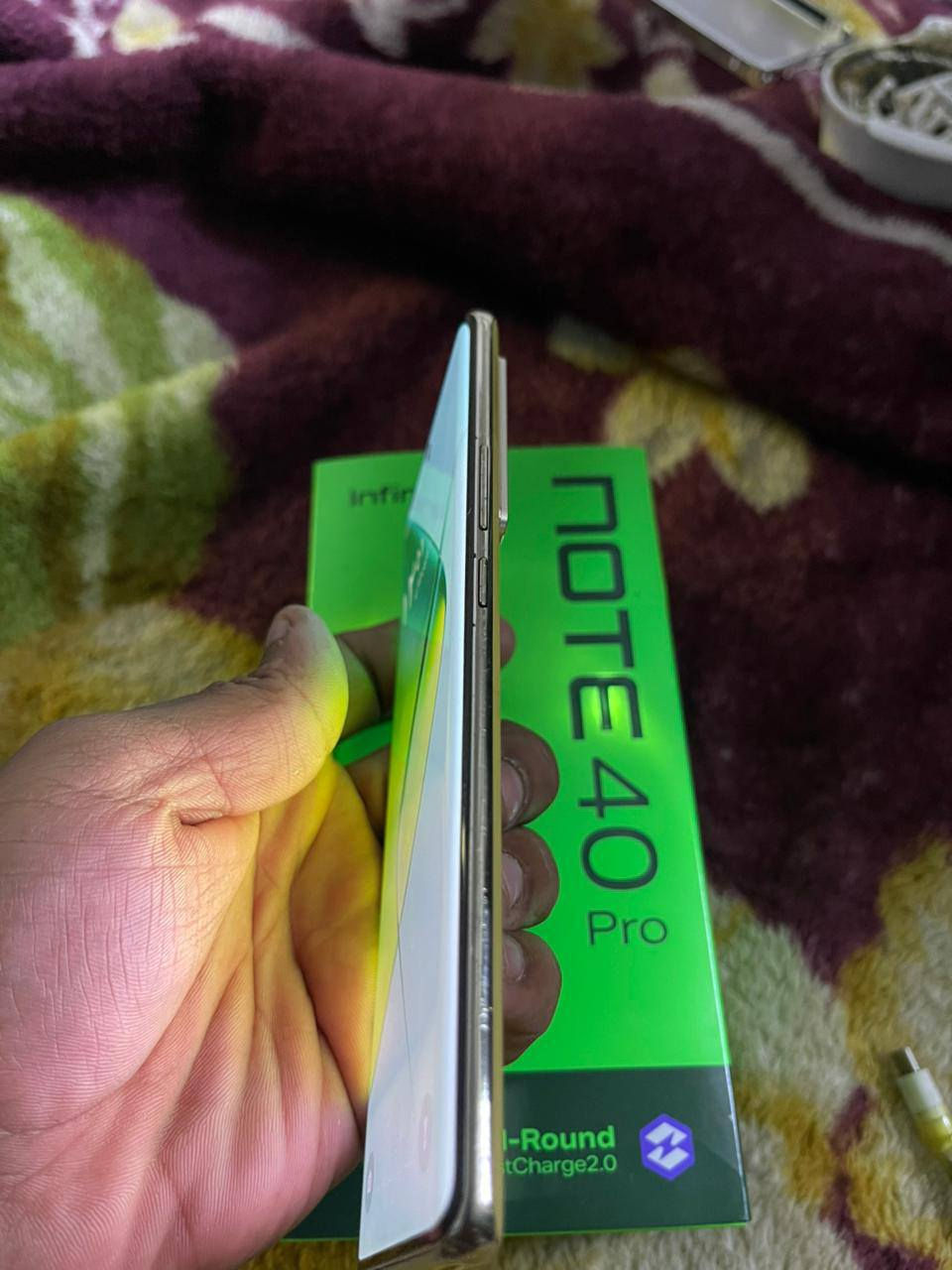 سلام عليكم انفنكس نوت 40برو ذاكره256 داخليه 24 مراوس او بيع 200 قفل قفل قفل 
‏‪***********‬‏ واتساب
