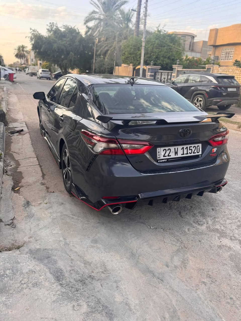كامري TRD 2024
6 سلندر 3500 cc
ماشيه 34  الف كيلو 
توكلر قماره سوداء
رادار جانبي
بصمات بالابواب
كشنات جلد
كنشات كهرباء
تحديد مسار
شفتات بالستيرن
اوتو هولد
 ثلاث انظمة قيادة ( ايكو - اعتيادي - سبورت ) 
هاند بريك دكمه
رقم اربيل
بدون ايرباك
صبغ قبغ جنطه وجاملغ الخلفي فقط
*********** واتس اب
