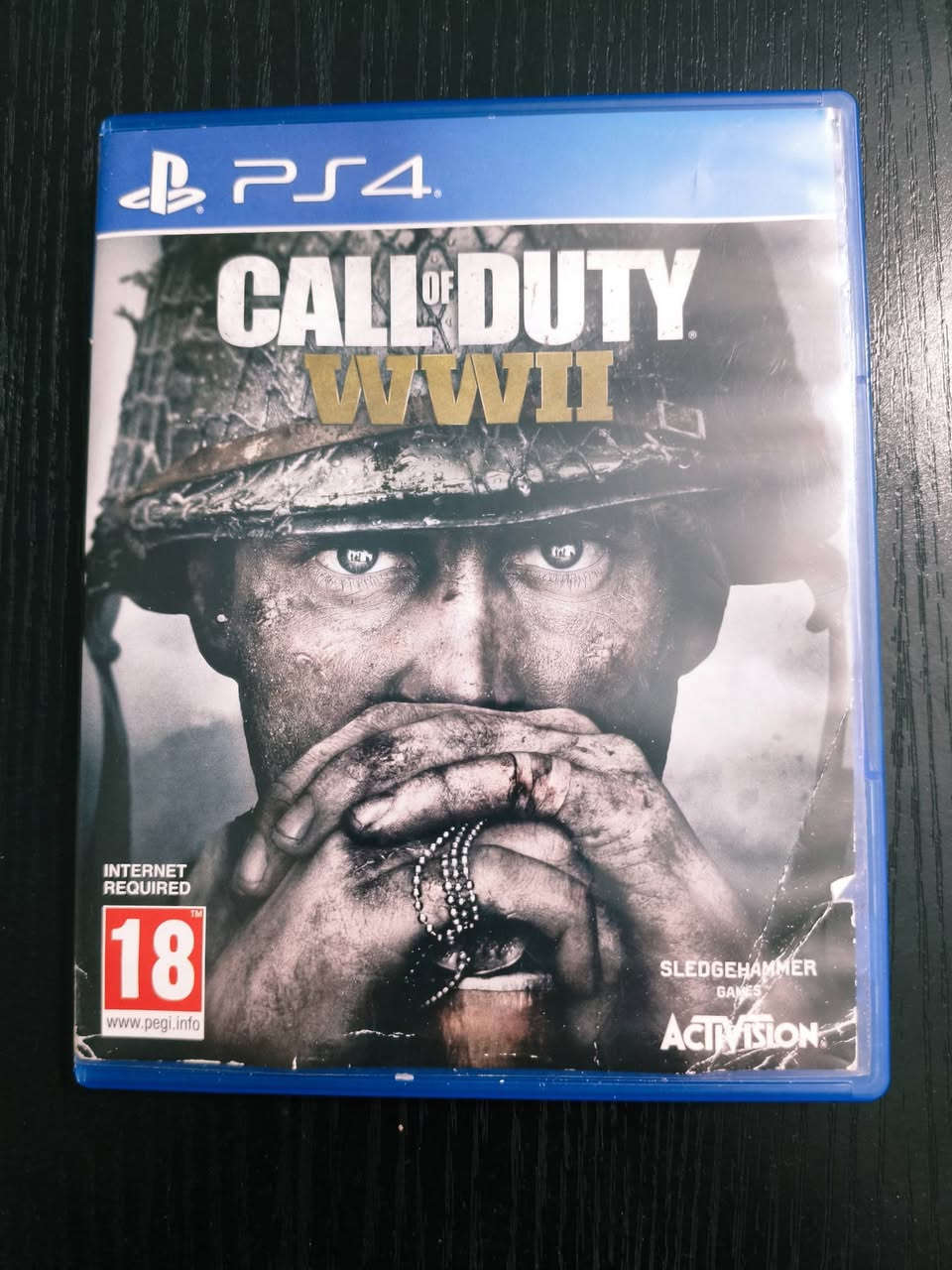 سلام عليكم 
قرص call of duty wwii انكليزية 
جديد كلشي ما بيو الحافظة همات جديدة 
سعره 30 الف و قابل للتفاوض 
العنوان بغداد بلديات 
رقم *********** و يوجد واتساب
