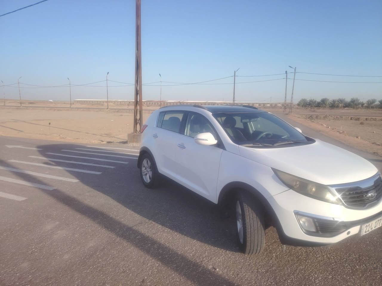 سلام عليكم
سبورتج ٢٠١١ رقم اربيل الدولي الجديد
مداور ثاني يوم
السياره مكفوله وخير من الله
نص فول
بانورامه
تايرات جدد
تدفئه تبريد شغالات
حداديه جديده 
مكان السياره الديوانيه قضاء ال بدير
***********
مكلف بلنشر
