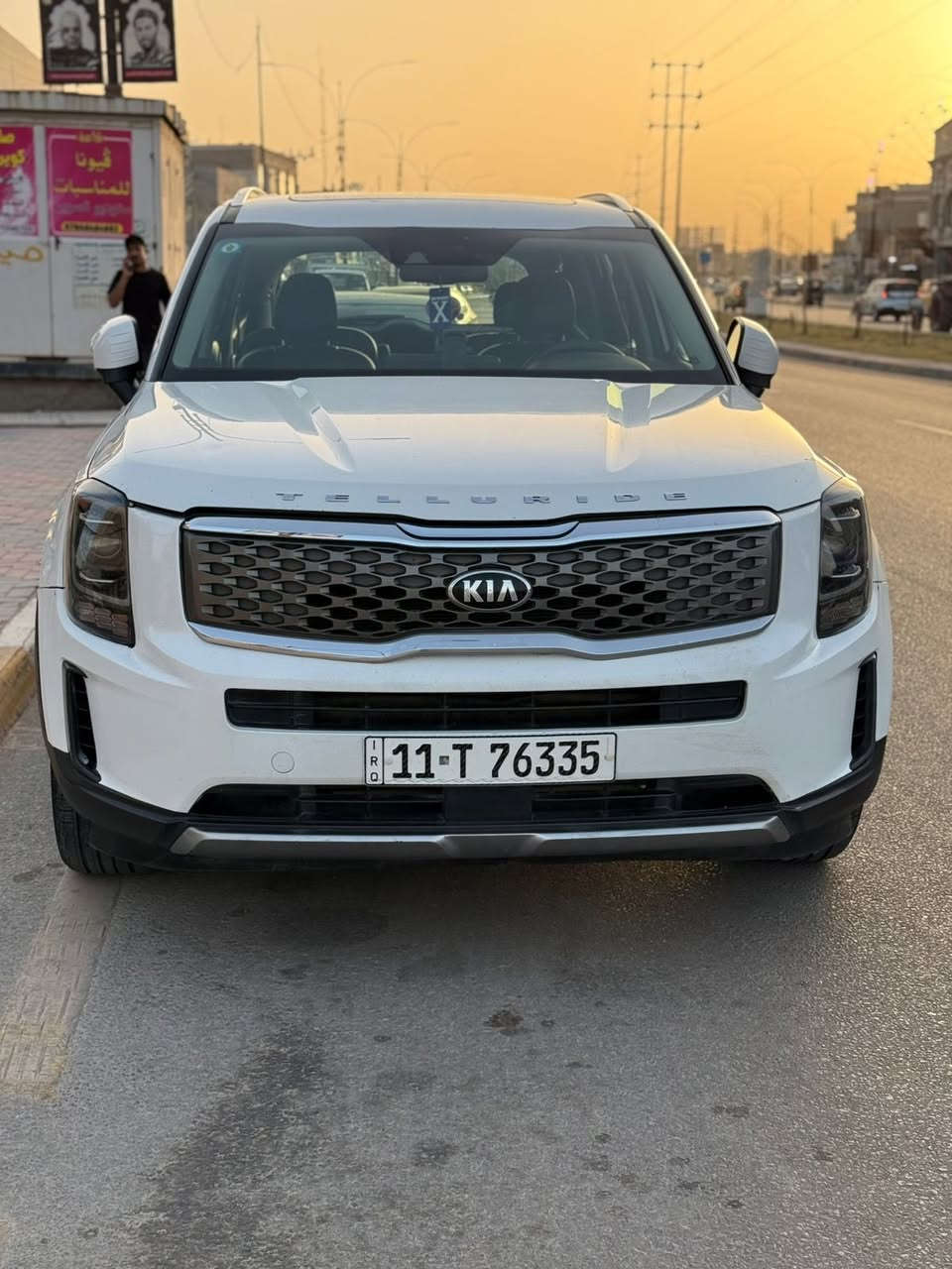 KIA TELLURIDE 🦍🩶
كيا تيلورايد موديل 2020 وارد امريكي 
لون ابيض رقم بغداد ماشية 140 كيلو متر

مـواصـفاتها EX :
📍6سلندر 3800
📍فتحة
📍بصمة
📍كشنات كهرباء
📍 كشنات تدفئة تبريد
📍تحديد مسار
📍كشنات جلد 
📍كشنات vip
📍مانع تصادم امامي/خلفي/جانبي
📍اوتو هولد
📍اوتو ستوب
📍اشاير بل مري
📍لايتات امامي خلفي LED 
📍4وضعيات قيادة SPORT/ECO/COMFORT/SMART
📍مري شفط
📍جنطة كهرباء
📍شاحن وايرليس 

رقم الشاصي:
5XYP34HC1LG056572

ايرباك ستيرن فقط

***********
***********

مكان السيارة كربلاء
