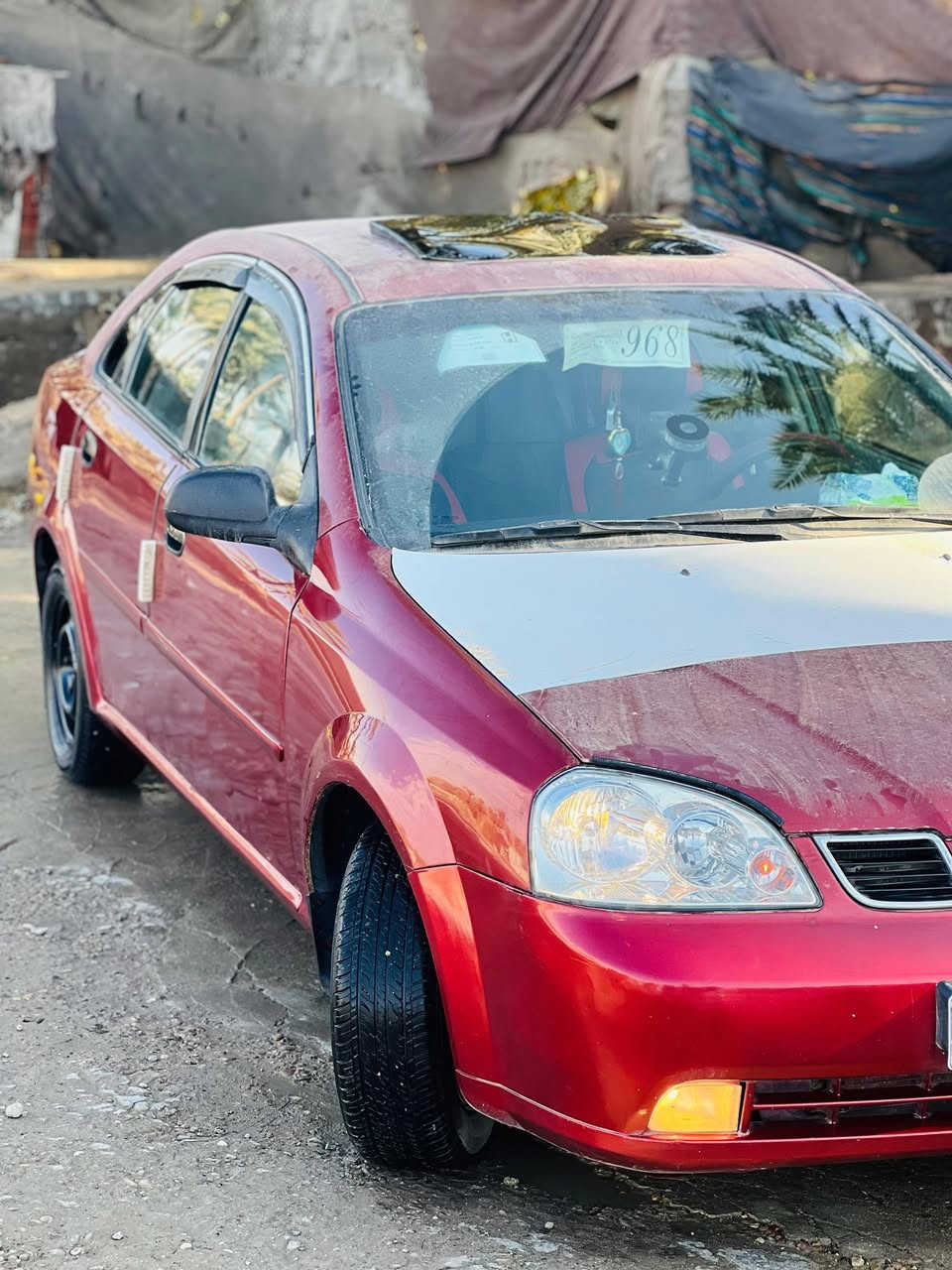 السلام عليكم
اوبترا 2004 
مصبوغه حزام بدون ضربه 
رقم بابل 
تحويل مباشر 
كير مكينه 
تبريد 
لايت زنون 
تخم تاير 
مكاني بابل 
السعر 
54 
***********
