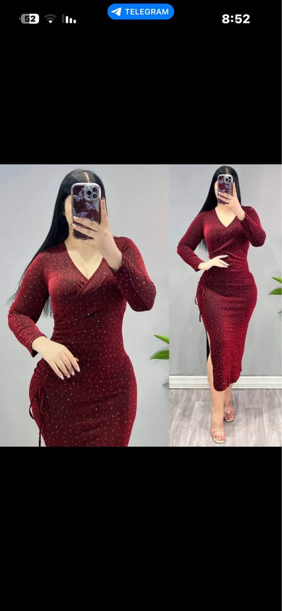 فستان حفلة 

قماش سلفر ستريتش بلمعة مرشوش ستراس 🤍

القياسات : فري سايز يلبس من وزن 50 ألى وزن 85 كيلو قماش مطاط ✔️ عمارة, ميسان


**إذا كنت صاحب هذا الإعلان وتريد حذفه لأي سبب، رجاءا أرسل رسالة إلى الدعم الفني**