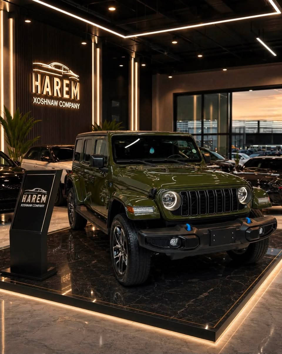 Jeep wrangler 4XE 2024
ضرر :جاملغ خلفي صبغ بدون ارباك بدون دواخيل

18 الف ماشي

تترقم شيمالي فقط 

سيارة هايبرد 4 سلندر 

سعر بدون رقم 295💰 

مكان اربيل

الاستفسارات اكثر 📞

***********

