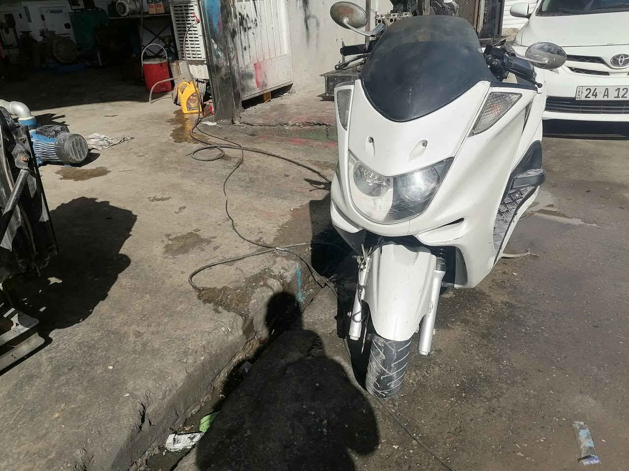 دراجه ماجستا دبل رون معمر جديد كهربائيات كلها شغاله السعر 500 الف التواصل ***********
