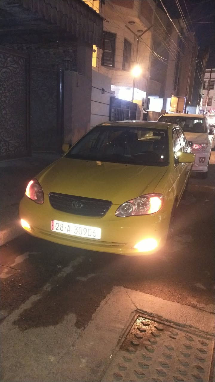 كورلا 2008 ضربتهه بالجنطة
جاهزة من كلشي متصرف عليهه فلس 
السعر 76
 رقمهه نجف وبيهه مجال للشراي
مكينة كير تبريد صدر تايرات كله جديد 
مشروع وطني بأسمي غرامات وهيئة  مصفرة 
بغداد الاعلام 
***********
