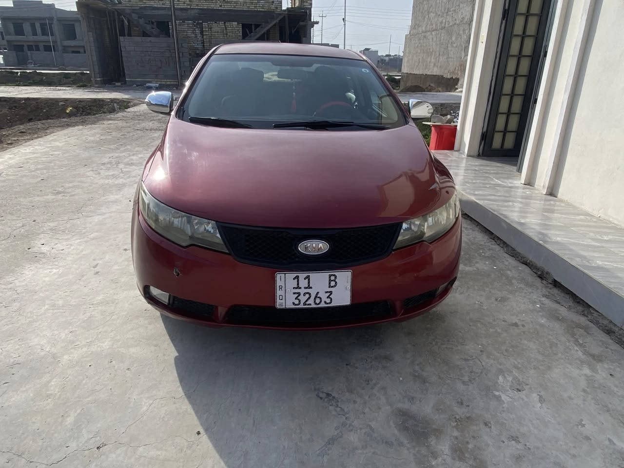 كيا فورتي موديل 10 رقم بغداد باسمي 
محركـ2000 جديد تبريد ثلج غرفه جديده سياره جاهزه ضررها جاملغ الخلفي وباب بالعراق الأمامي ونصبغت صفحه بدون دواخل سونار بيها كلشي موضح بدون دواخل السعر 82 بيها مجال بسيط مكاني بعقوبه السوك 
للاستفسار/ ***********
