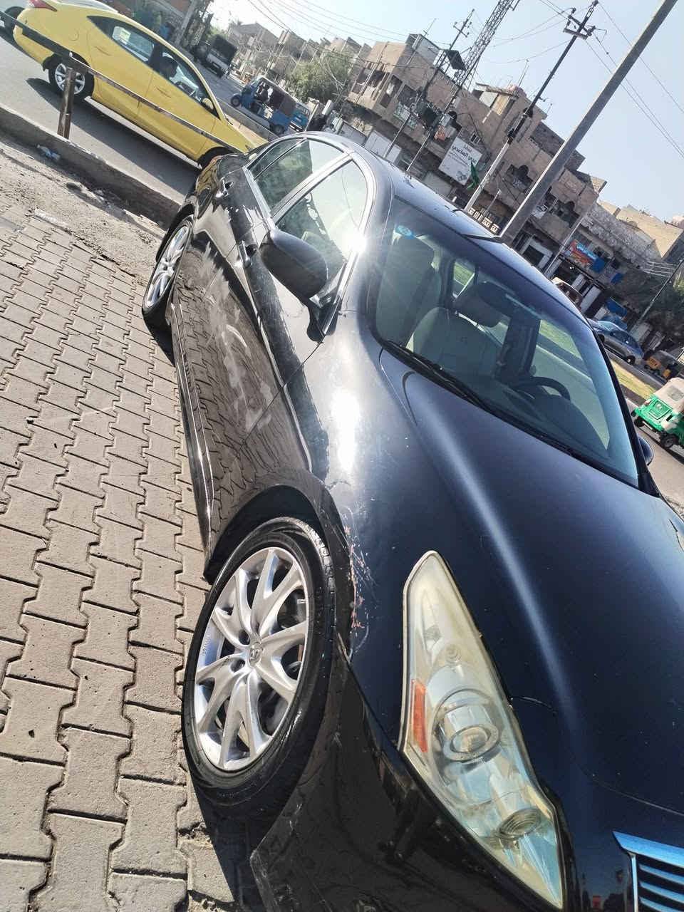 السلام عليكم
انفنيتي وارد امريكي 
 نوع G37xS 
موديل 2013
محرك V6_3700
ماشية 48 إلف
تراي زيرو
رقم مميز 
كامل مواصفات
بصمة
فتحة سقف (بانوراما)
كشنات كهرباء مع تدفئه
كير اوتو وعادي
تحكمات ستيرن
شاشه
بيها منضومة غاز
مكان السيارة حي أور
السعر 75
الرقم ***********
