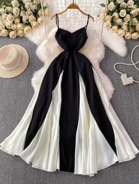 فستان • دبل ليكرا • فري سايز حد ٦٥