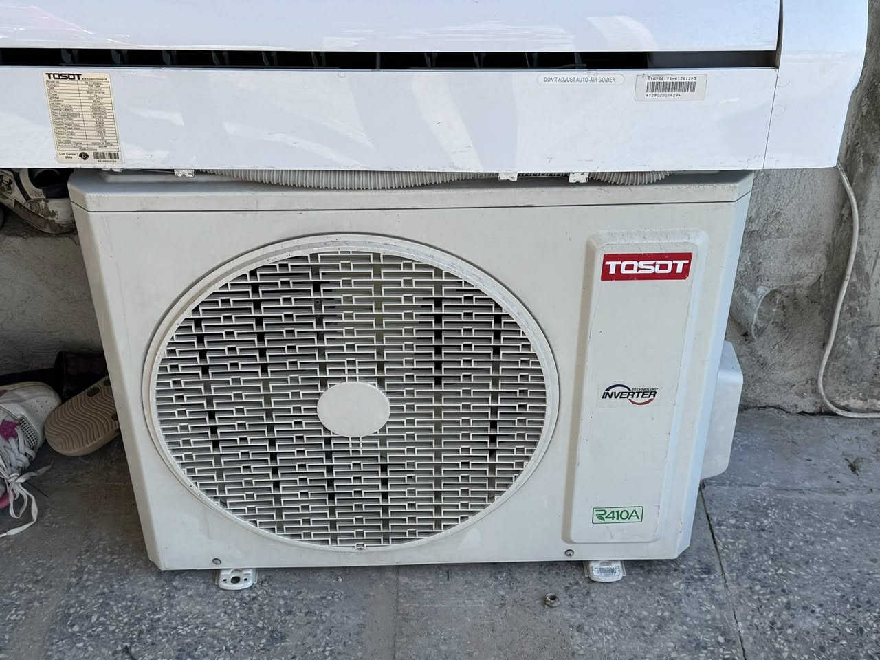 .
السلام عليكم
سبلت للبيع جداري 
توسوت انفيرتر تحكم بالامبيرية
حجم ١ طن 
اصدار ٢٠٢٢ مستخدم قليل
كامل بدون نقص 
السعر ٣٧٥ الف
***********
