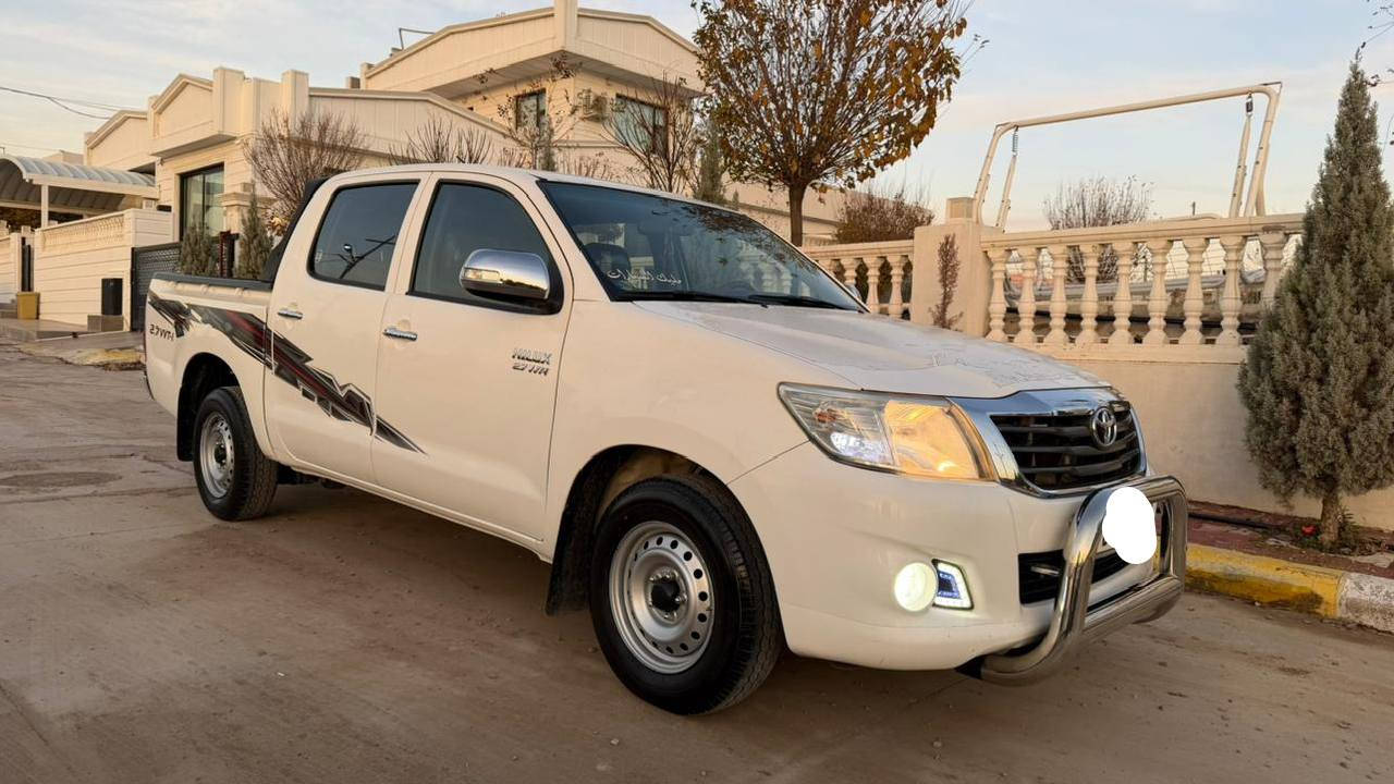 تويوتا هايلوكس 2013 
گیرومەکینە بەشەرت 
نه كراوه ته وه 
١١٣هه زاري هه قيقي روشتووه
 سه نه وي تا2030تازه يه
 يه ك بست ساردي هه يه
 ژير به گلا يتي دواوه بويخاي نييه 

سعر لە کۆمێنت داوابکە ڕاستەخۆ بۆت دیت 📩 

تاقميك تايه ي برجستوني ياباني له ژيره سپسري دانه به زيووه هه موگيياني له سه رده قه شه ريكه ماوه 

ژمارەی خاوەنی 
***********
