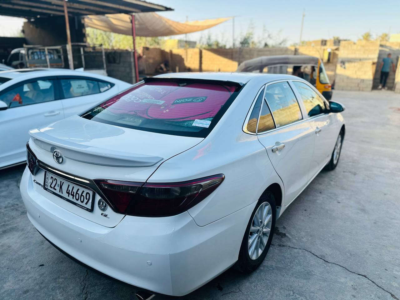 سلام عليكم كامري للبيع 2016 خليجي رقم اربيل بسمي السياره جاهزه الف متصرف عليهة السعر 150 وبيهة مجال
مكاني ديالى الخالص (***********)
