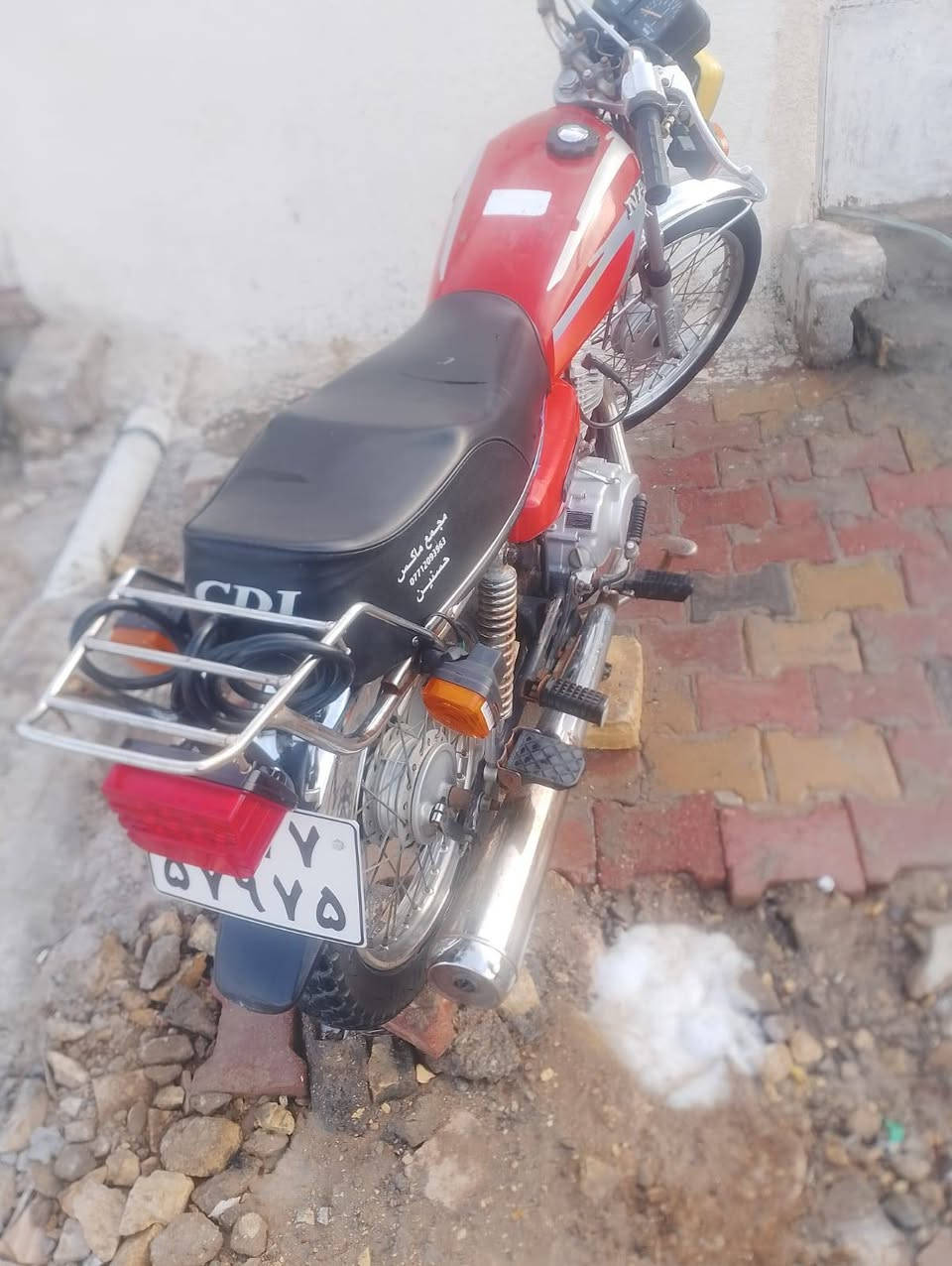 سلامعليكم  دراجه متياز نضيفه بدون مكفوله مكينه مامفتوحه كهربايات جداد عوزه ترتيبه فقط وهاذرقمي *********** سعر ستميه وخمسين وبيه مجال لطيبين مكاني برمانه
