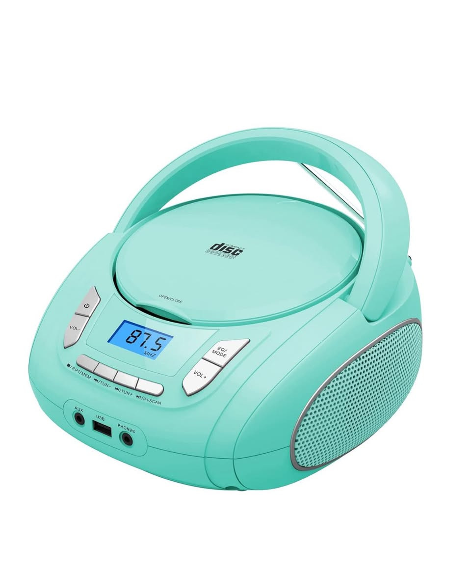 مشغل أقراص مضغوطة محمول (بومبوكس) من ماركة WISCENT موديل WTB-792، ويتميز بالتالي:    يحتوي على راديو FM ومشغل أقراص يدعم صيغ MP3 و WMA. يوفر خيارات توصيل متعددة: بلوتوث، USB، و AUX، بالإضافة إلى مقبس سماعة رأس. يحتوي على مكبرات صوت مدمجة بقدرة إخراج \(2\times 2\) واط. يمكن تشغيله عبر الطاقة الكهربائية أو بواسطة 4 بطاريات. السعر 15.000 الف


**إذا كنت صاحب هذا الإعلان وتريد حذفه لأي سبب، رجاءا أرسل رسالة إلى الدعم الفني**