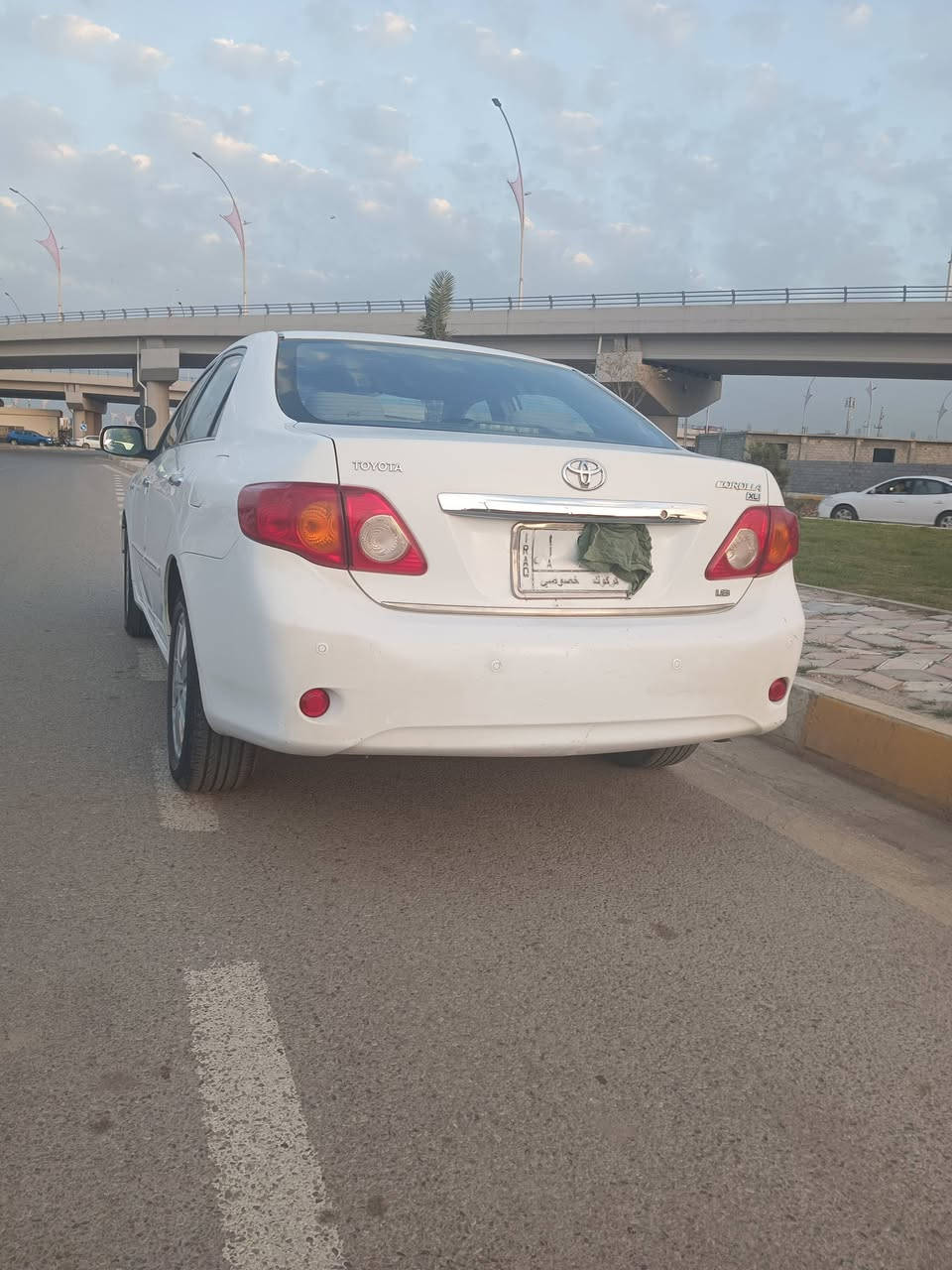 سلام عليكم اخوان كورلا 2008 خليجي رقم كركوك مشروع وطني بسمي مكفول من ضربه وتبديل بي تعديل  شرط تحويل شرط كير محرك مفتوح شرط بدون صرف أو تنقيص مكان سياره كركوك للاستفسار ***********
