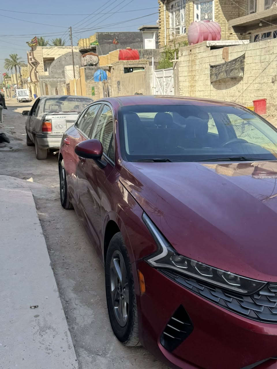 كي فايف مديل ٢١ معوقين بغداد اللون ماروني Lxs للاستفسار ع الرقم ***********  بيه ٣ قطع ضربه جانبيه محرك 1600 تيربو للعلم المحرك مفتوح ١٣٠ وبيه مجال
