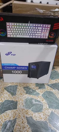 تواصل واتساب او علرقم 07722176171 ا UPS+ كيبورد  UPS fsp اونلاين ون كي...