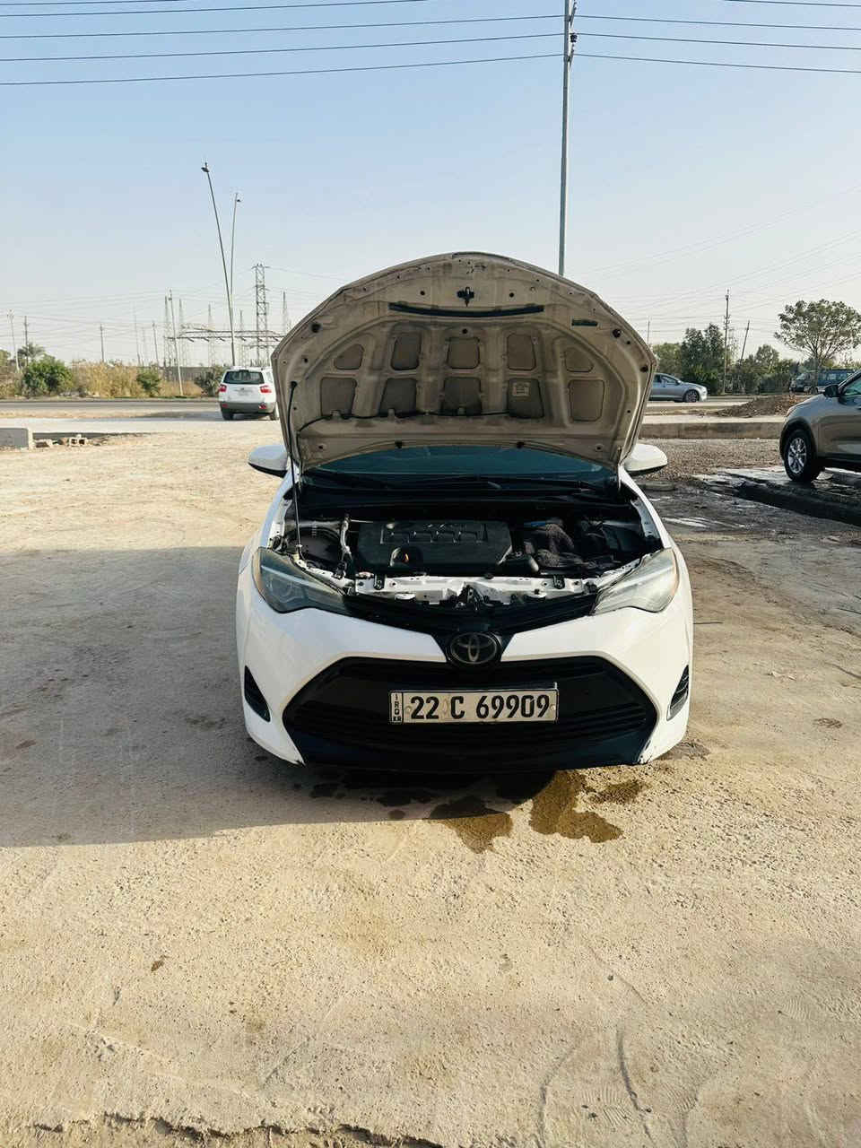 كورلا وارد امريكي 2019 L E
الحادث باب السايق مبدل بلادي 

رقم اربيل بأسمي تحويل فقط ما اسوي وكالة سيارة جديدة 

مكاني بغداد***********
