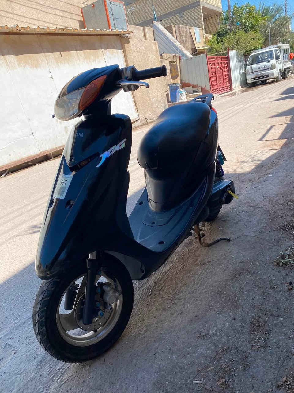سلام عليكم للبيع دراجه عصفورية لون اسود مكفولة مال رمبة جديدة حيل برغي واحد مامفتوح منها جديده حيل وجاهزه اي نقص مابيهة كلهة شغاله كهربائيات شغاله نكره سلف وهندر كيجات شغاله كفرات بلاديه محرك ناعم اخرس ما مفتوح شلعه ومعدل تخبل اوراق كامله دراجه بلاديه وجديده تايرات جدد دراجه جاهزه سعر (450) بيهة مجال بسيط (رجاءً لحد يكسر بحلال عالم) دراجه مال رمبة جيب فيتر وتعال افحص جديده حيل رقم الهاتف ( ***********) مكاني بغداد الغزالية

