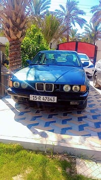 للبيع – BMW 735 موديل 1993 المحرك: جيد  الكير: جيد  جميع الكهربائيات ش...