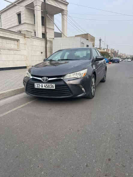 السلام عليكم 
للبيع تويوتا كامري 
موديل 2017
وارد امريكي 
 مواصفات se
تحكم استيرن+ شفتات
كروز سرعه 
كشن كهرباء 
شاشه كامره 
داخل ابيض 
كشن جلد ومخمل 
حادث جاملغ وبنيد 
بيها صبغ قطعتين فقط حادث واردها والباقي بدون صبغ السيارة ماشيه 130 الف 
محرك كير مكفولات
محرك 2500 ممفتوح 
تبريد ثلج 
صدر امامي خلفي جديد 
تخم تاير نضيف 
رقم اربيل الدولي بسمي تحويل او وكاله 
السعر 155 وبي مجال انشاء الله 
مكان السيارة بغداد حي الجامعه
***********
*********** بغداد
