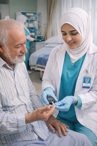 فحص سكر • بالبيت • سليمانية