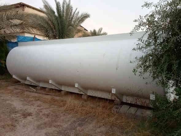 تانكي ماء للبيع سعة ٣٠ الف لتر ماء حالة جيدة جدا المكان العلم/***********
