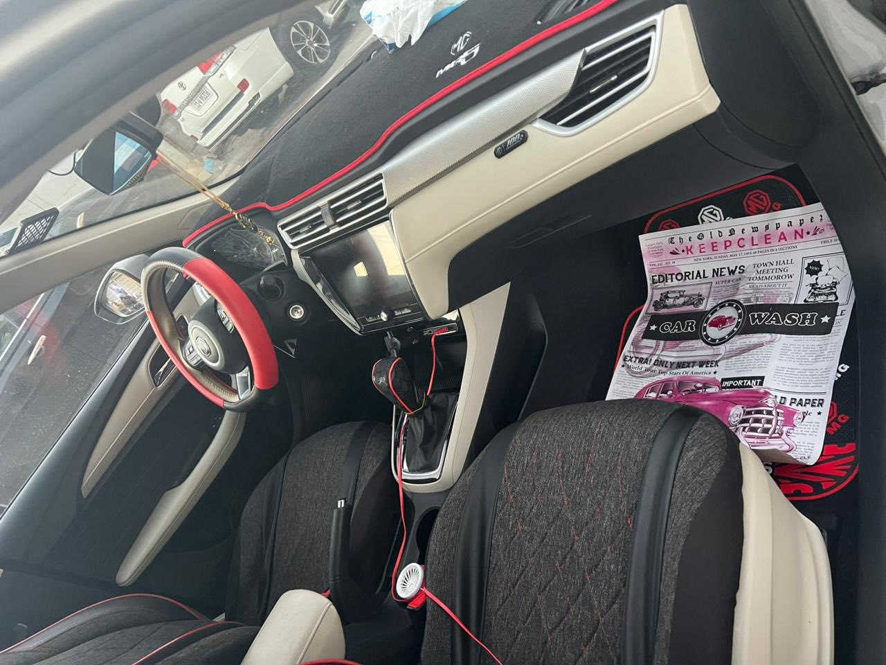 MG5
موديل 2024

السيارة بضمان الشركة
ماشية 16 الف 

اي شخط او حادث ما بيها
عدا شخط بالدعامية 

السيارة اني دوشمتها
وكلش نظيفة ومرتبة بسعر 117 وبيها مجال للطيبين 

للتواصل واتساب ***********
