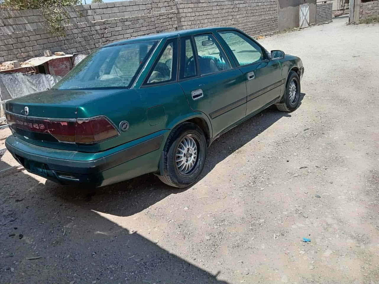 سلام عليكم
للبيع دايو اسبيرو موديل 1993محرك 20 تك محرك وكير شرط سنويه خضره ومكمركه ومابيها كاربون شرط التحويل والوكاله طخم وتايرات كلو جديد سياره بس داخلها تعبان وايرمنيا شغاله تدفئه نار جامات كهرب سعرها 16وبيها مجال

***********
