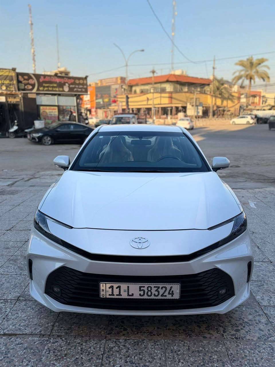 كامري 2025 عبد اللطيف خليجي
 ماشية 3500
مري شفط 
شاشة تدعم كار بلي 
تكيف خلفي 
ثلاث وضعيات قياده 🚀Eco /normal/ sport
شاحنة لاسلكي 
غراض الوكاله كلها بعدها ممفتوحه مكان السياره بغداد 

رقم الهاتف 
***********
