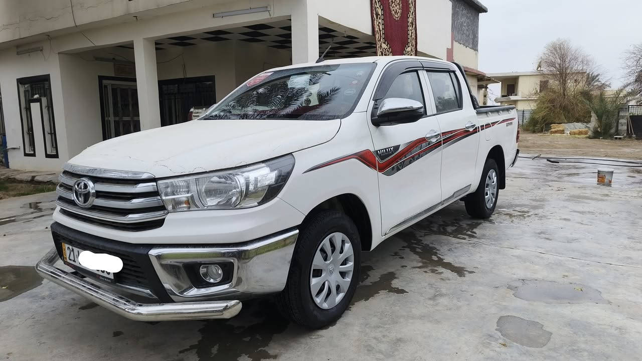 سلام عليكم للبيع تويوتا هايلوكس موديل ٢٠٢٥ كير عادي رقم سليمانيه بأسم شخص  تحويل او وكالة سيارة مكفولة كفاله عامه من صبغ والفتح والتبديل بيها رصعه اربع اصابع فقط يم البك الخلفي سياره بعدها عل وضع الشركه بعدها بضمان تبديل الدهن وصيانة المجانيه بنيد جكات سيارة كلش نضيفه مال جناي مكاني بغداد للاستفسار اتصل 🗣📲📞***********
***********
