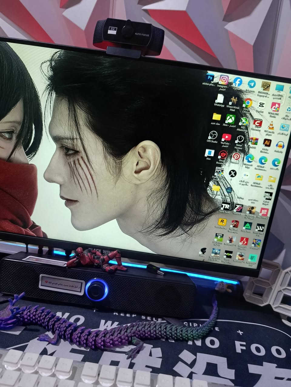 سلام عليكم  pc للبيع

المعالج: Intel Core i7 9700K بسرعة 3.6GHz
الذاكرة العشوائية (RAM): 32GB (16GB × 2) بتردد 3200MHz
كرت الشاشة (GPU): AMD Radeon RX 5700 XT
اللوحة الأم (Motherboard): MSI MAG Z390 Tomahawk
التخزين: 1TB HDD + 1TB HDD + 1TB SSD (مجموع 3 تيرا بايت)
مزود الطاقة (Power Supply): Thermaltake Smart SE بقوة 730W
بسعر 750 الف
والكيبورد
والماوس
والمجسمات
والعاكسه
والشاشه
اذا انباع الكيس ابيع ذني الغراض واسعار حلوه 💔
سبب البيع محتاج فلوس للدراسه 💔🥲


**إذا كنت صاحب هذا الإعلان وتريد حذفه لأي سبب، رجاءا أرسل رسالة إلى الدعم الفني**