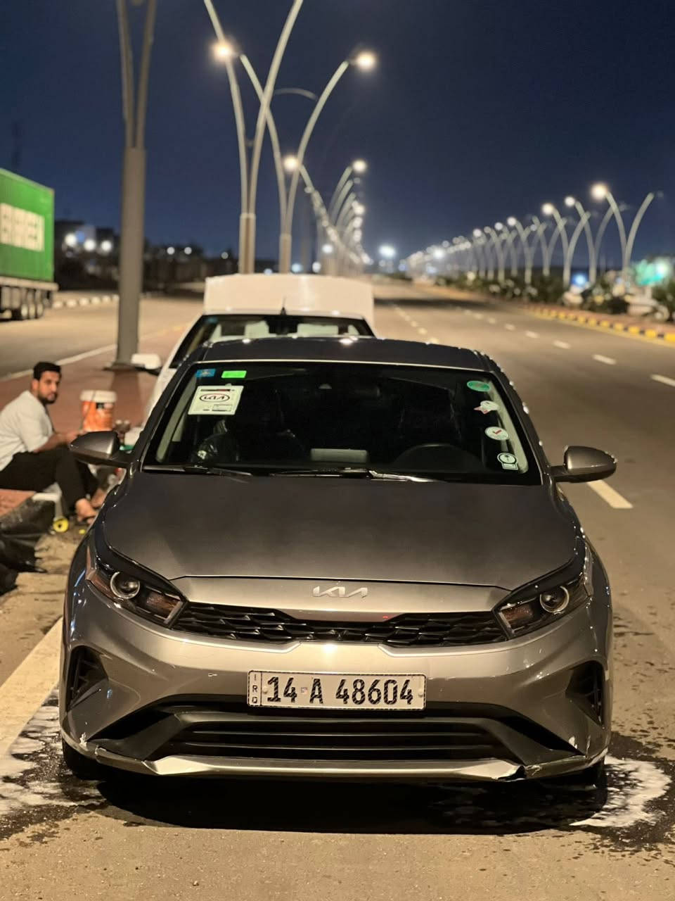 سلام عليكم كيا فورتي مديل 2022 سياره حره تحويل ثاني يوم بسمي سياره مابيه حدث كفاله ضربه وتبدل دخوليته اثر بطش بكنات   ٦صبغ وبيه بارد بل دير خلفي مكينه كير حداديه تخم تاير جديد  كفاله ماشيه 55الف  كفاله سعر 130وبيه مجال بصيط العنوان البصره القبله رقم ***********
