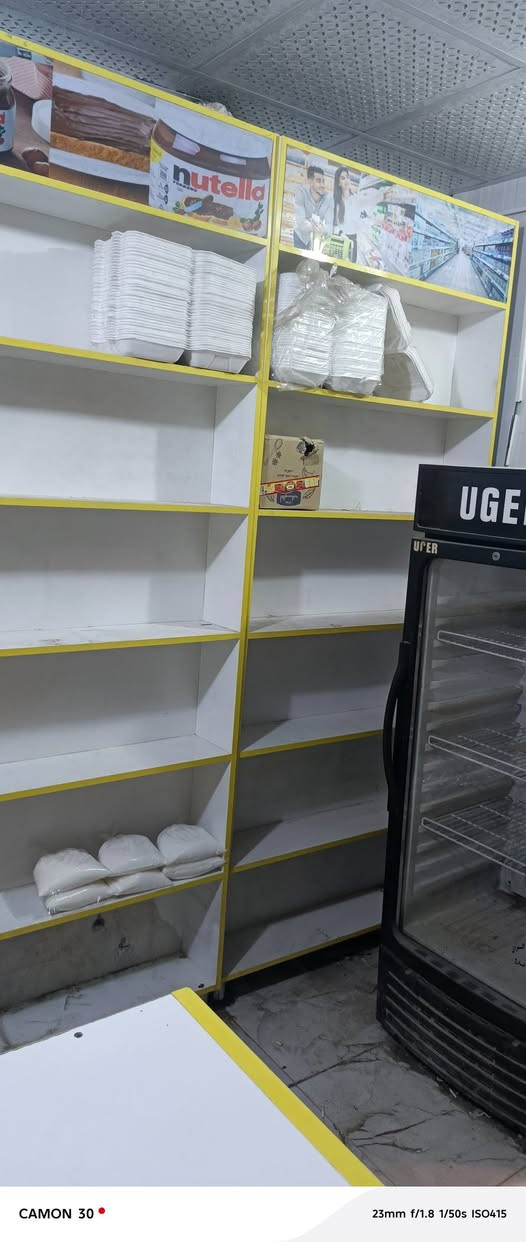 من رخصت الدمن    رفوف محل نضيفه استعمال قليل   للبيع


**إذا كنت صاحب هذا الإعلان وتريد حذفه لأي سبب، رجاءا أرسل رسالة إلى الدعم الفني**