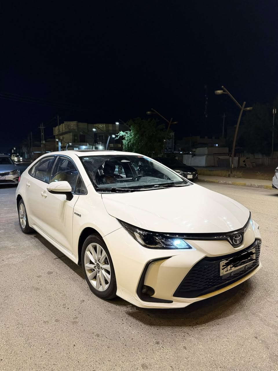 السلام عليكم 
كورلا 2023 هايبرد شكل الخليجي رقم بغداد الجديد بأسمي تحويل ثاني يوم ماشيه 52 مكفوله كفاله عامه فول مواصفات واحد ع واحد مكانه الانبار فلوجه ***********
