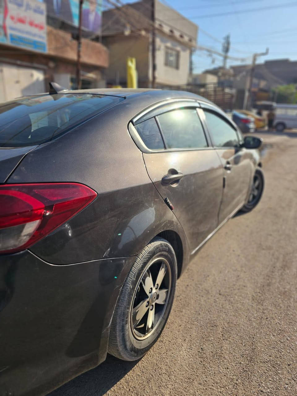 للبيع كيا فورتي موديل 2017 سياره كامله مكينه وكير مكفولات ليبل واحد بدون تبديل بيهه خمس قطع مكاني بغداد السعر 103 ***********
