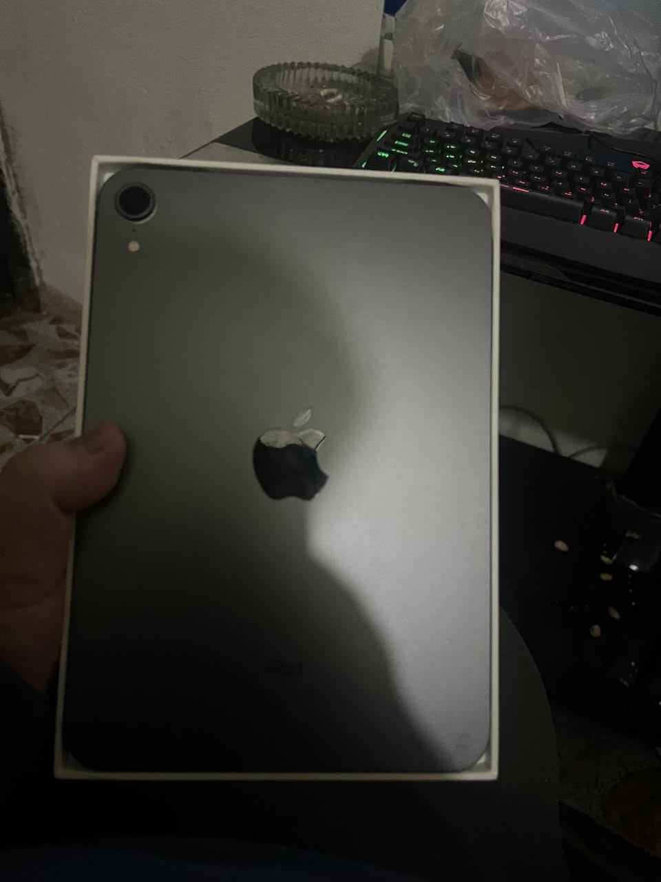 السلام وعليكم
ايباد ميني 6 نضيف كلش مستخدم قليل
نضارة 100/100
ذاكرة 64
بطارية88
كارتونة مالتة والشاحنة مالته موجودات
مكاني بغداد العامرية


**إذا كنت صاحب هذا الإعلان وتريد حذفه لأي سبب، رجاءا أرسل رسالة إلى الدعم الفني**