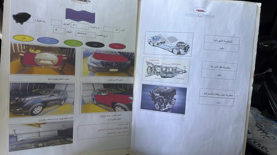 السلام عليكم برادو 2010 خليجي كويتي 6 سلندر بصمه فتحه رقم بغداد السياره بيه رش فقط بدون حادث مرفق صورتة اعلاه للبيع فقط للتواصل مع الرقم ***********
