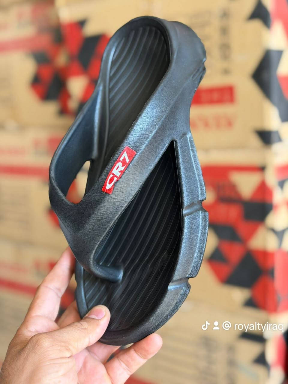 {إِنَّ هَٰذَا لَرِزْقُنَا مَا لَهُ مِن نَّفَادٍ}
للتواصل على وتساب
***********
نعال رجالي طبي 🏥 
سعر الكارتون 37 الف 
تعبئة الكارتون 18 زوج 
القياسات 41-45
